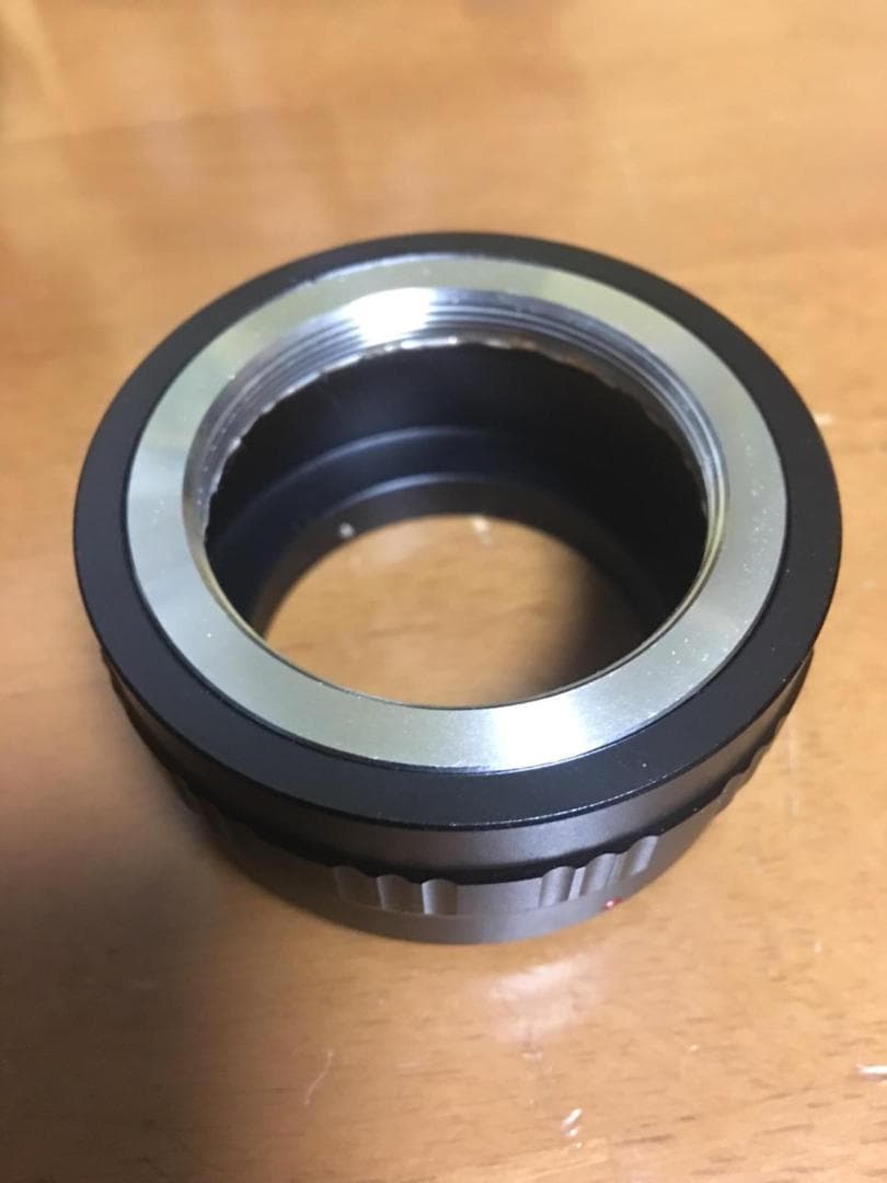 スクリューマウントアダプタ M42レンズ変換