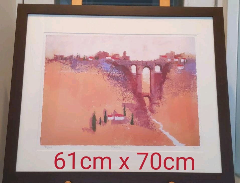 シルクスクリーン　コリンラッフェル　RONDA