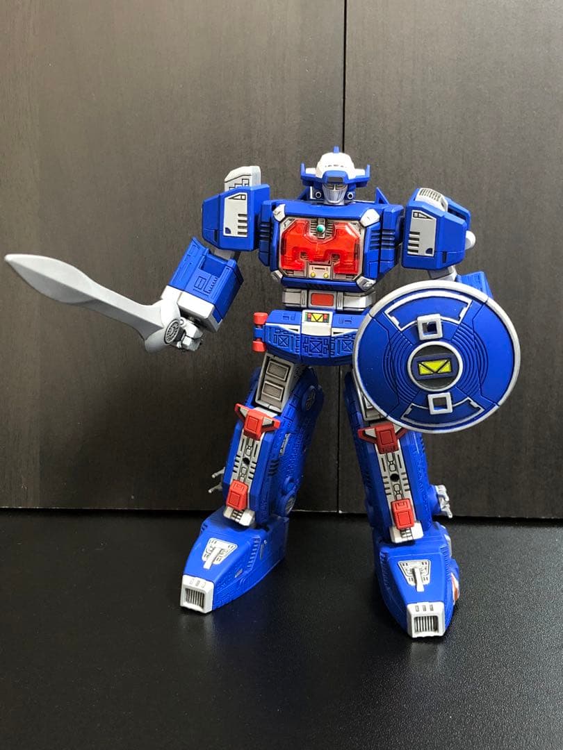 スーパーミニプラ　電磁合体ギャラクシーメガ　マルチ合体デルタメガ　塗装完成品