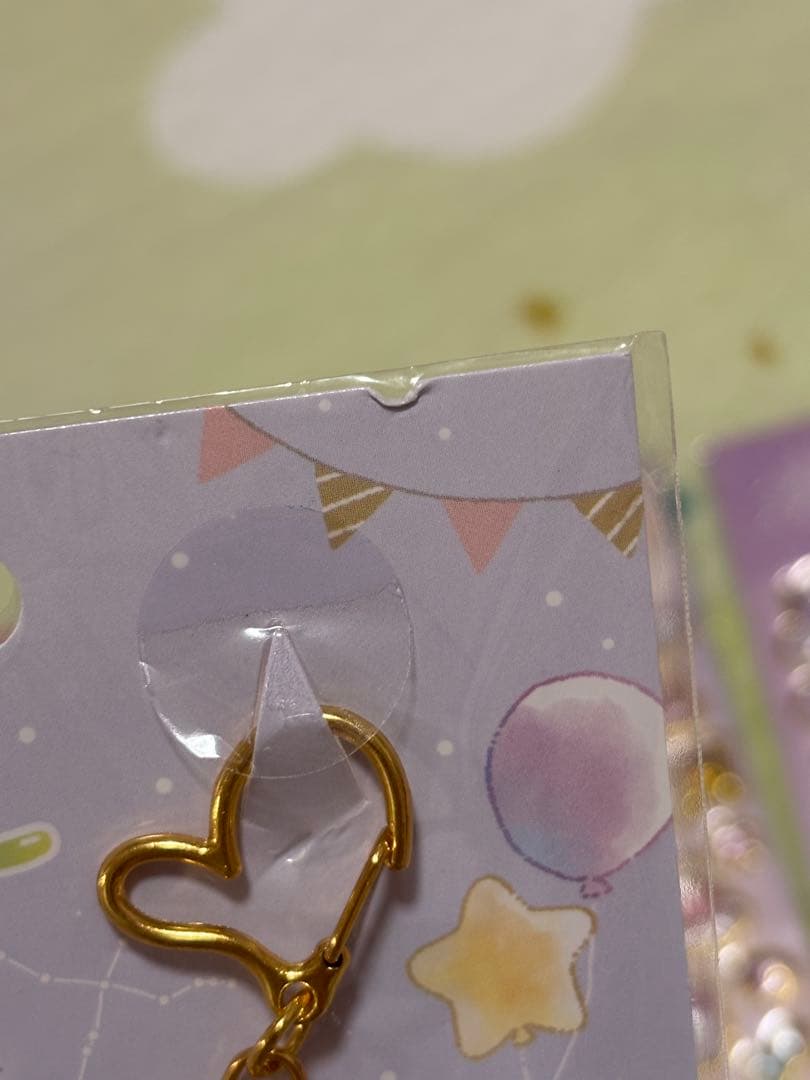 サンリオ　ウォーターインキーホルダーシール　ジュエリーステッカー　7点セット