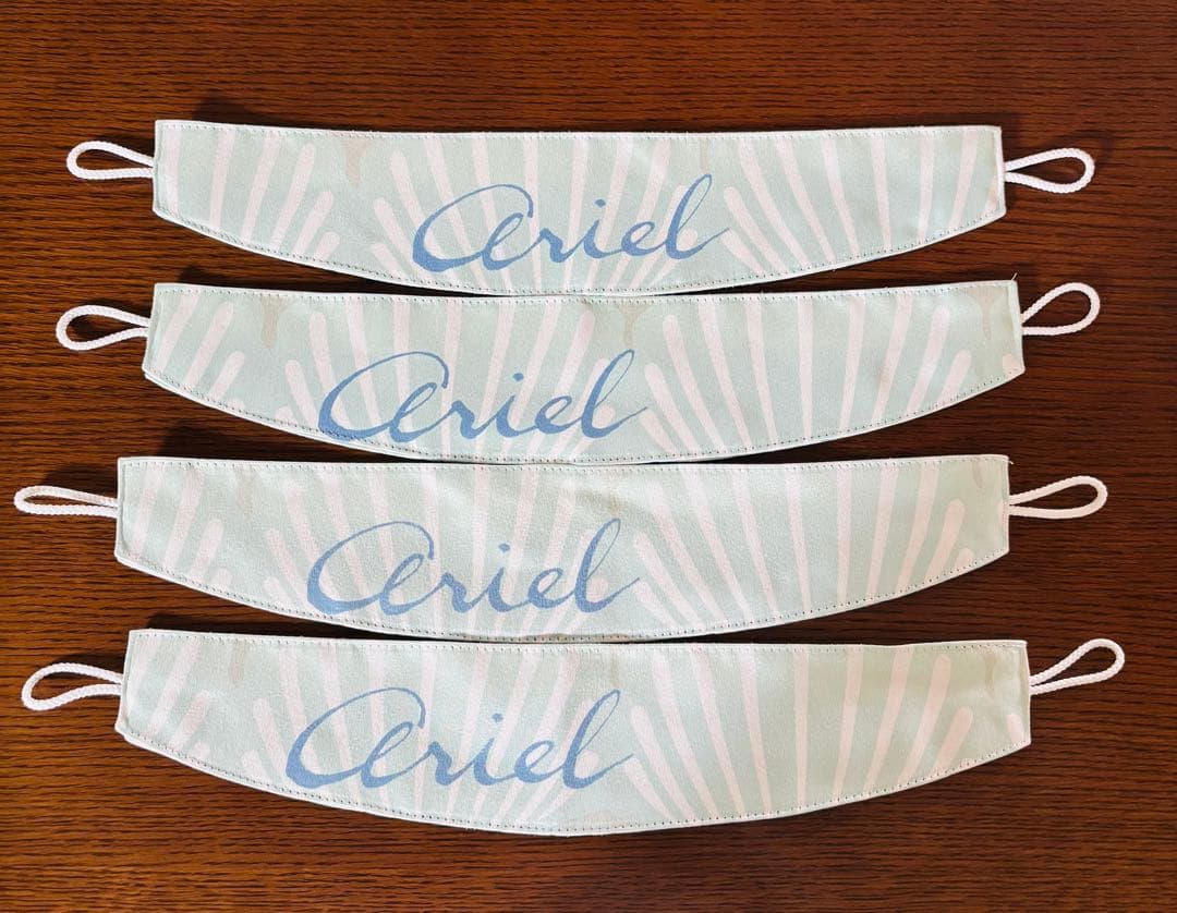 ディズニー アリエル 遮光カーテン約200cm × 100cm 2枚組タッセル付