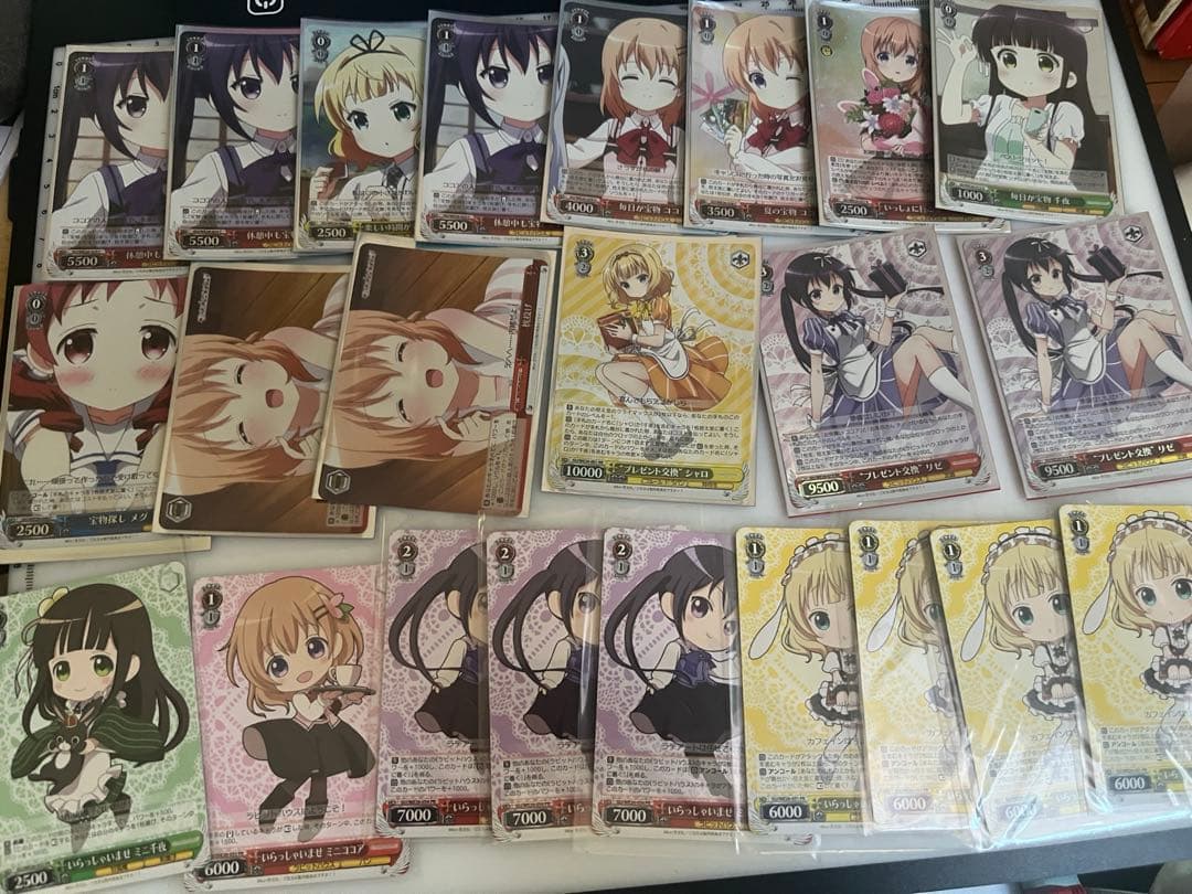 サインカードあり　ごちうさヴァイスセット　ヴァイスシュヴァルツ