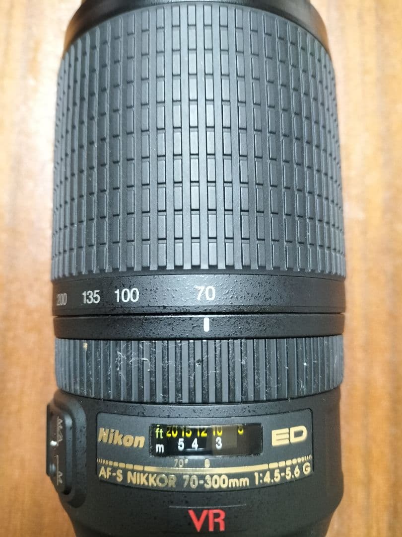 Nikon AF-S 70-300mm VR レンズ一式 フード・ケース付