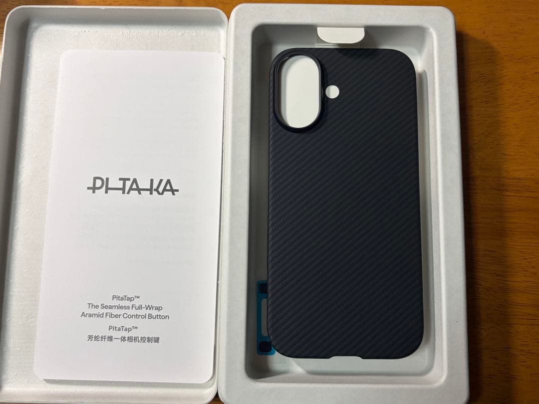 PITAKA iPhone 17 Ultra-Slim Case 600D 黒