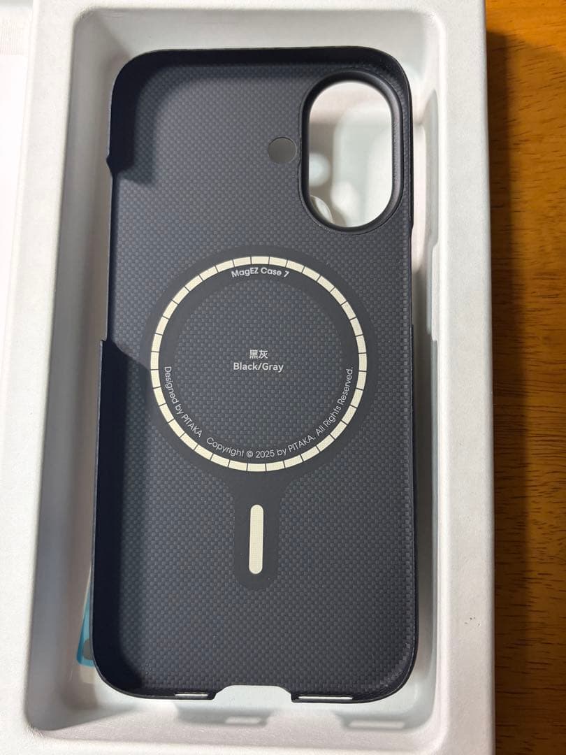 PITAKA iPhone 17 Ultra-Slim Case 600D 黒