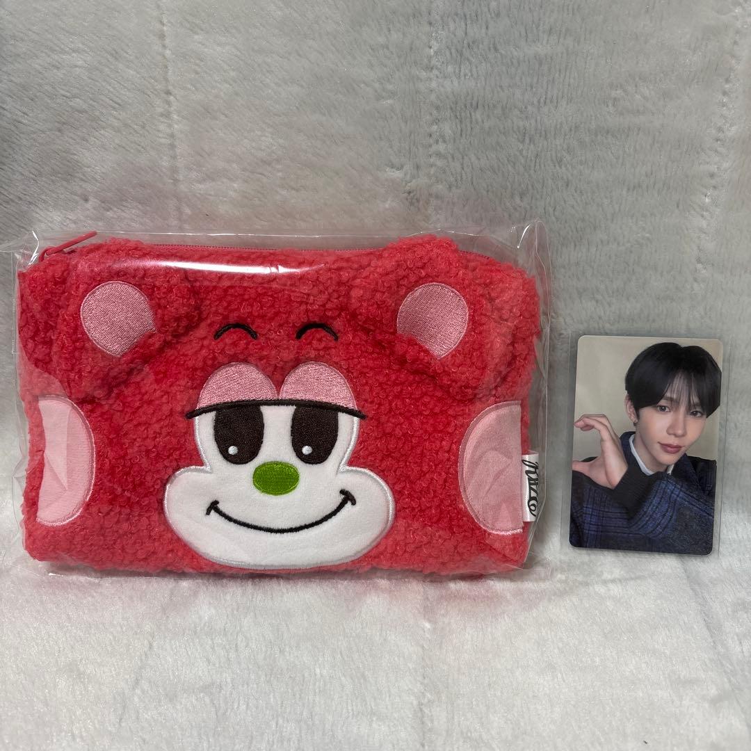 【新品未開封】RIIZE リズコ おかおポーチ ＆ランダムトレカ ステッカー