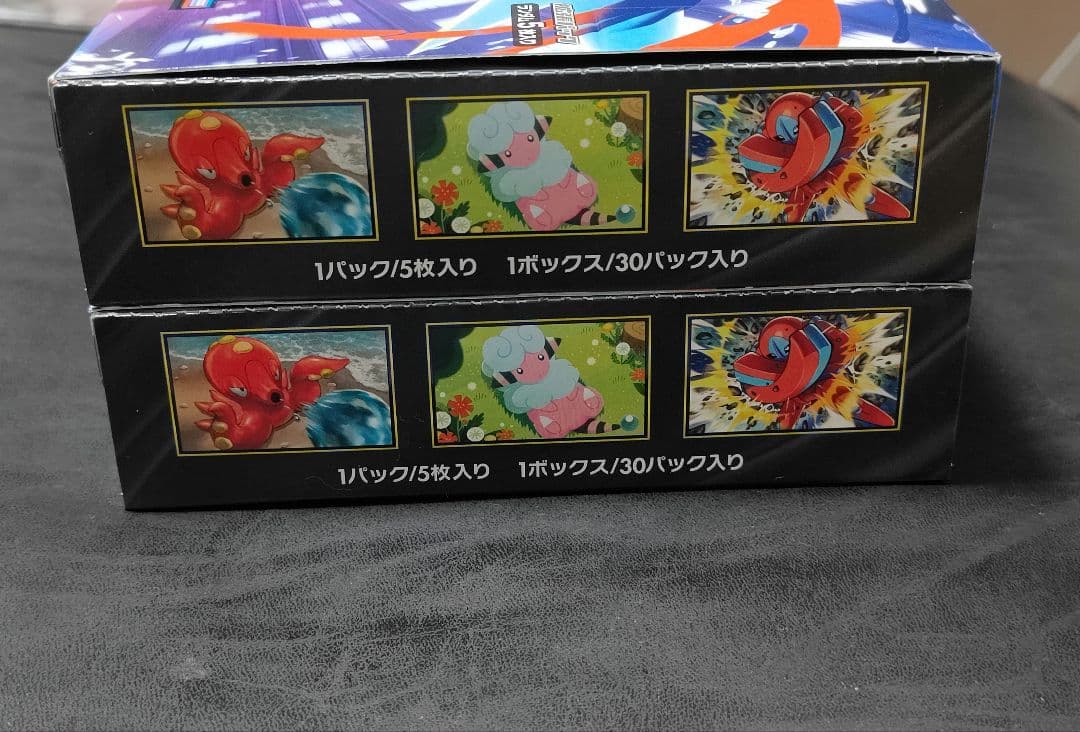 ポケモンカード ニンジャスピナー シュリンク付き 無し セット BOX