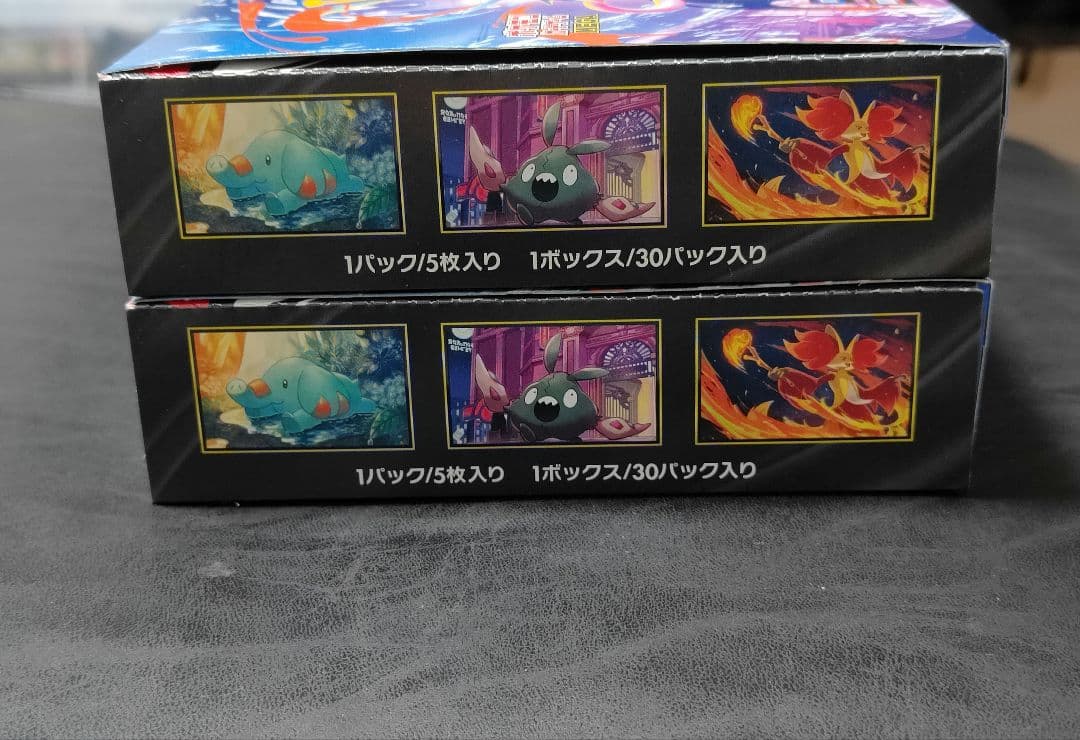 ポケモンカード ニンジャスピナー シュリンク付き 無し セット BOX
