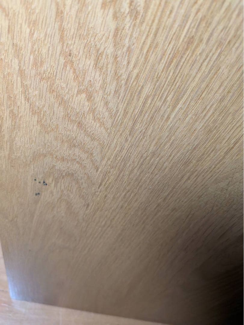 ■送料込■無印良品 木製デスク オーク 110 事務 学習 勉強机 テーブル引出