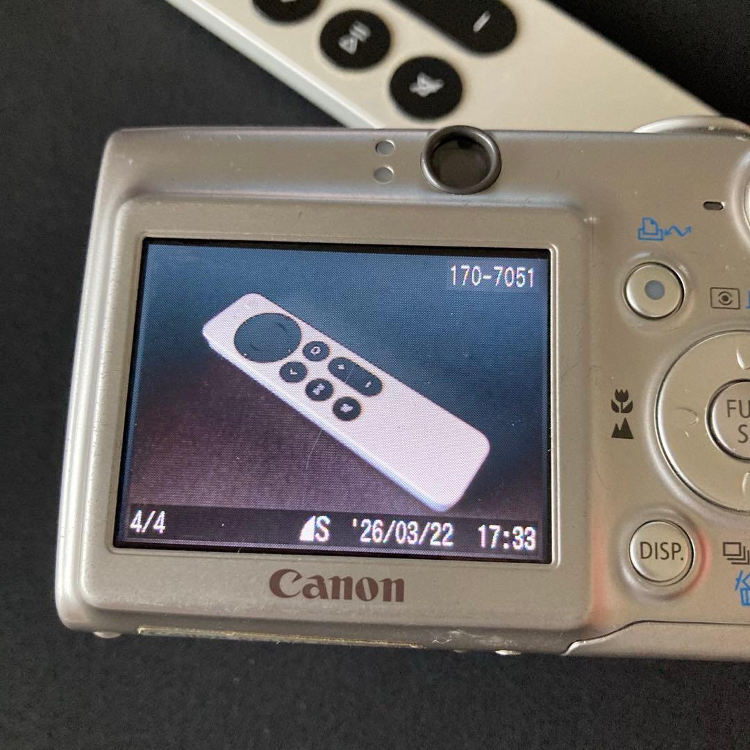 Canon IXY digital 600 CCDセンサー コンデジ