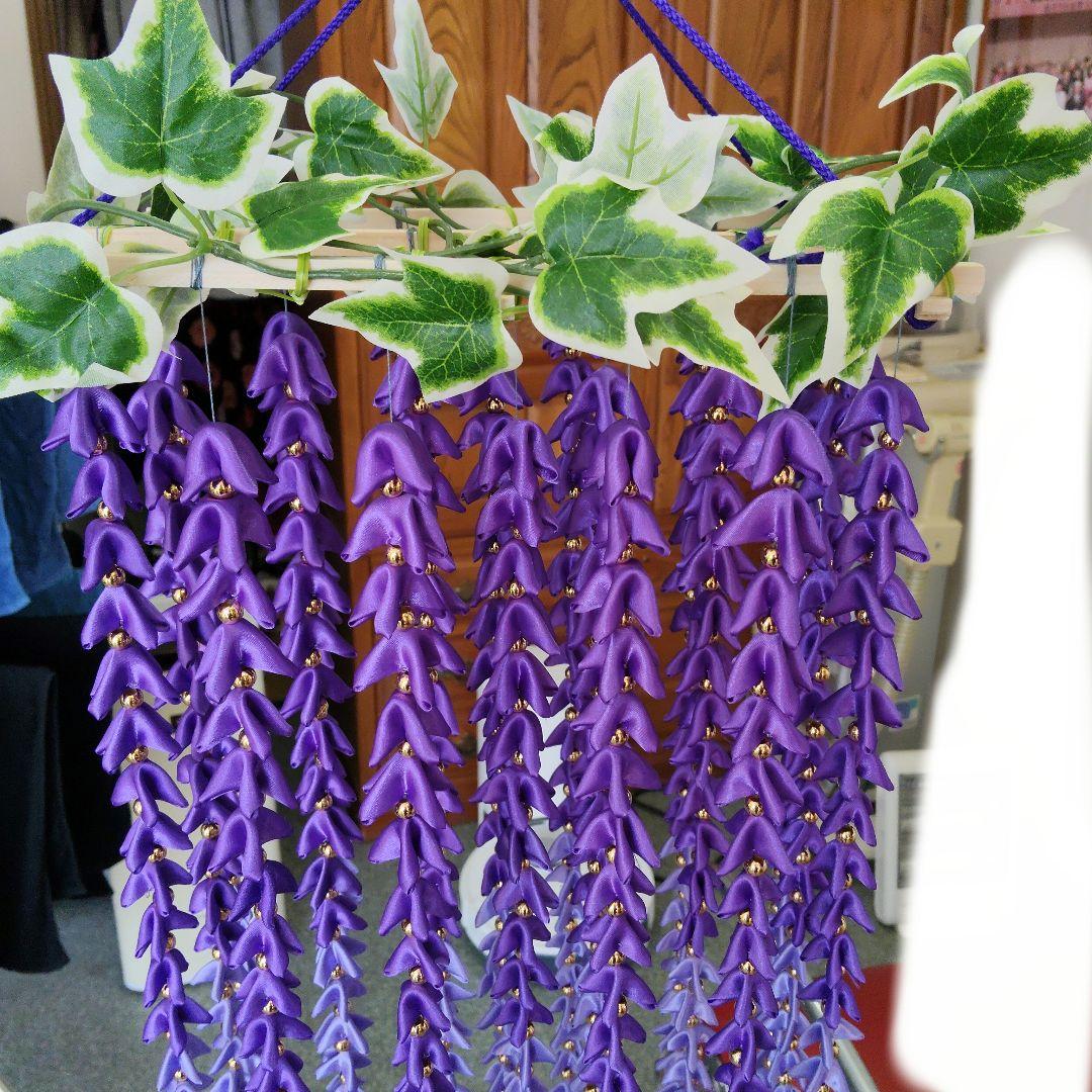 藤の花つるし飾り