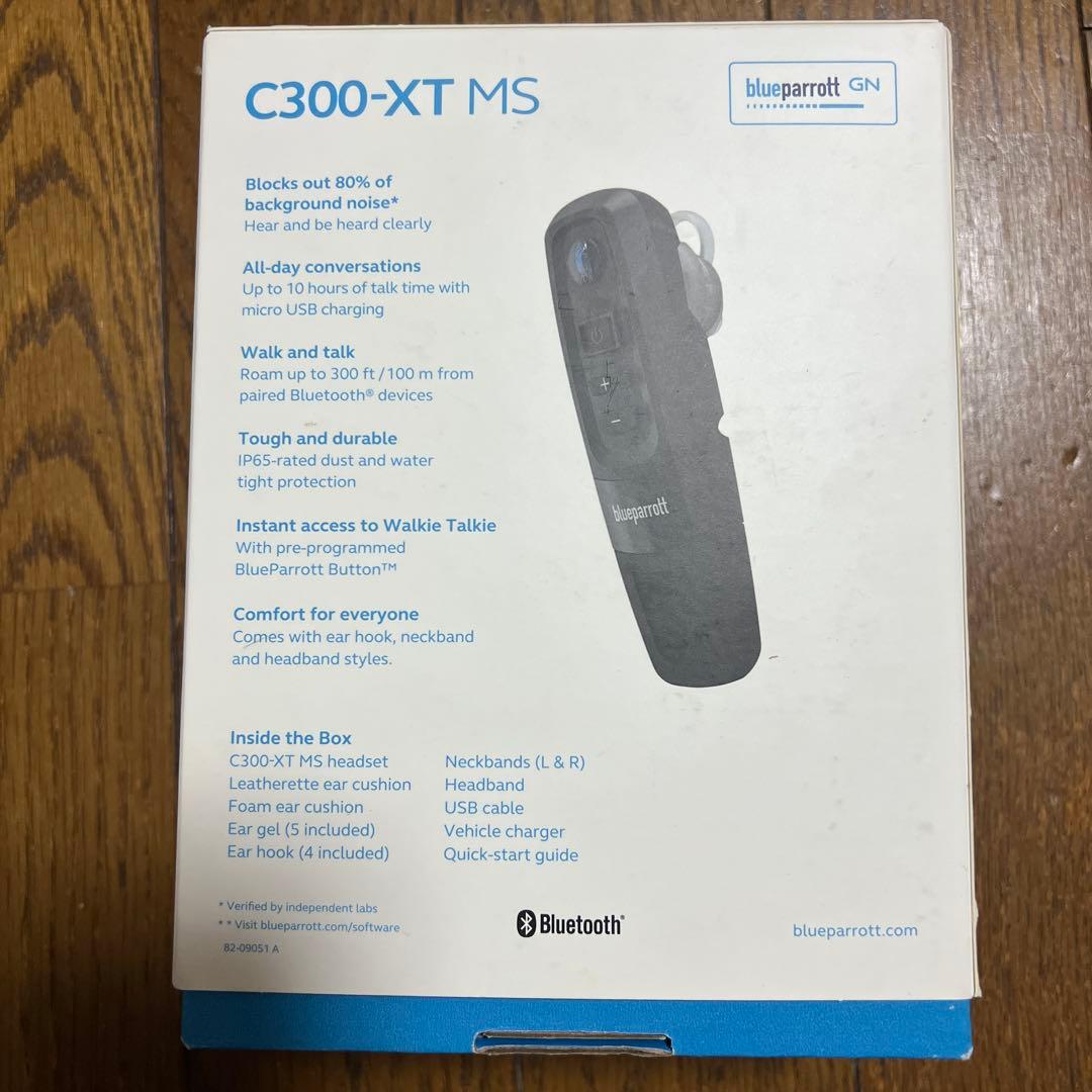 BlueParrott C300-XT MS ワイヤレスヘッドセット　中古品