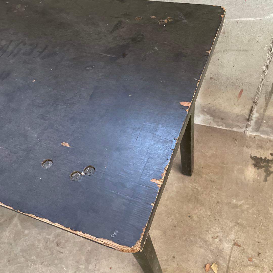 70s U.S.Army フォールディングデスク 実物 角脚 アンティーク レア