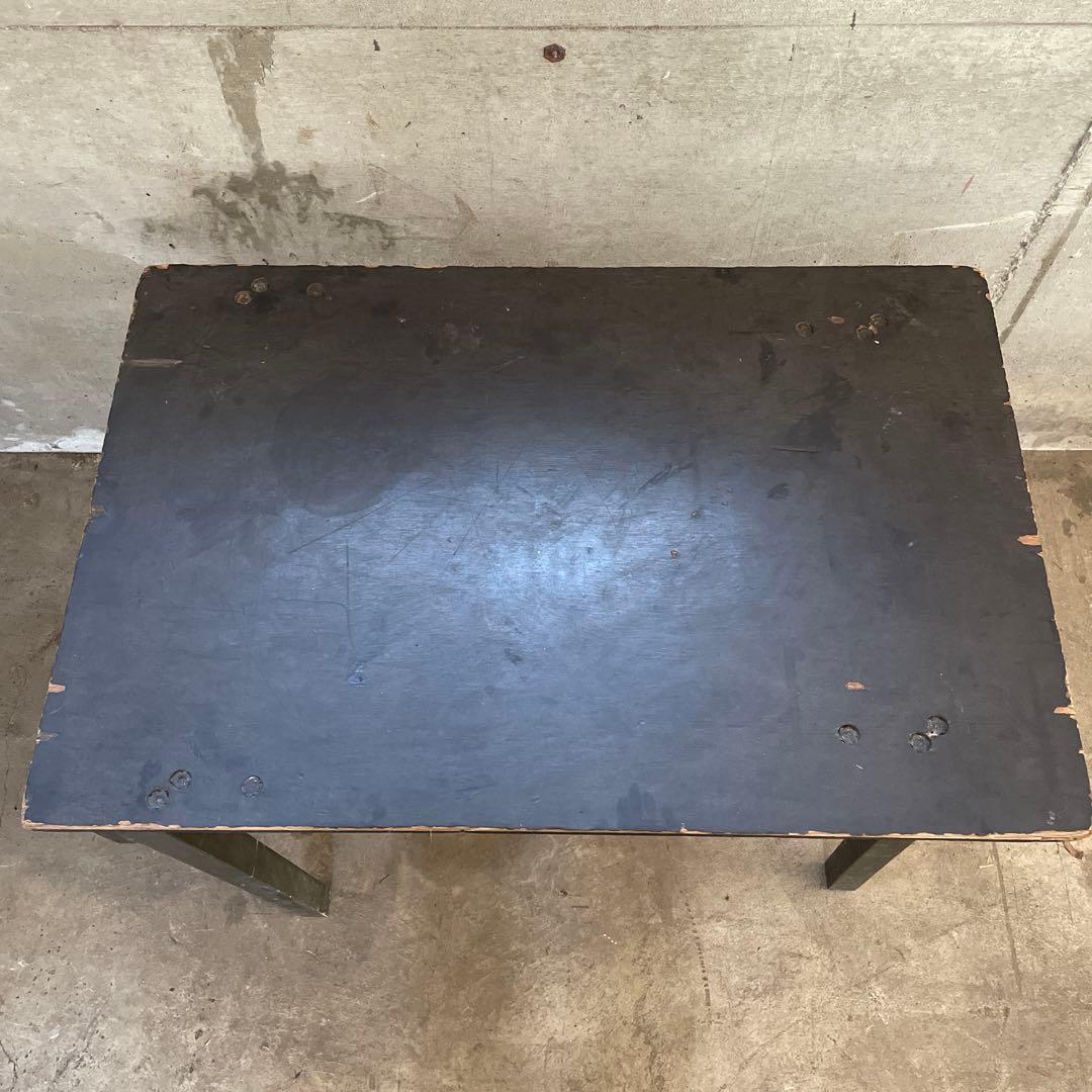 70s U.S.Army フォールディングデスク 実物 角脚 アンティーク レア