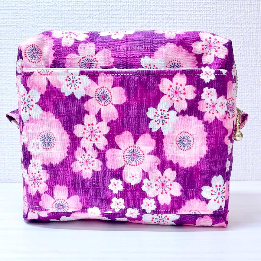 ★JJ⑥★ ハンドメイドポーチ&ショルダーバッグ 和柄 桜 P206