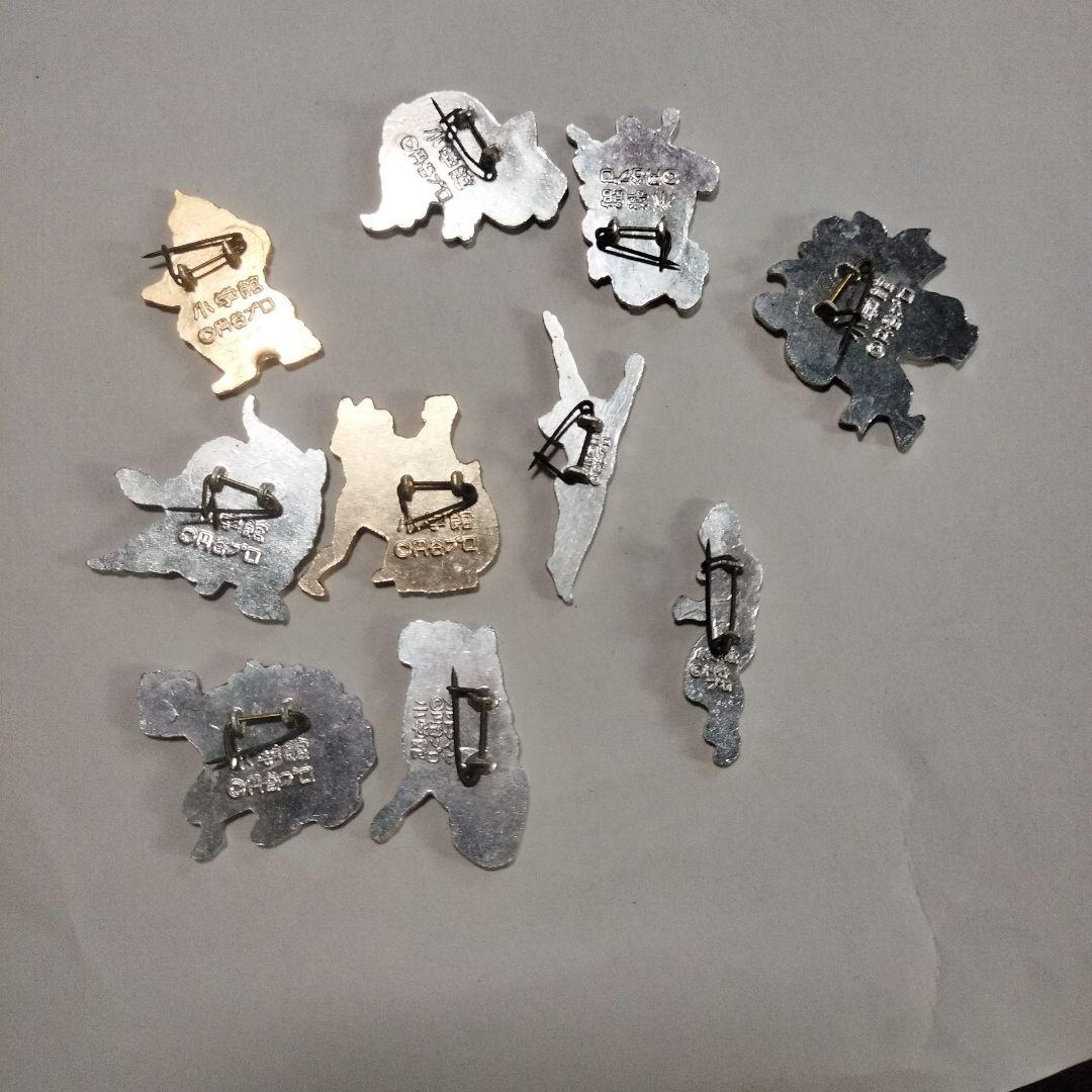 キャラクター メタル製ピンバッジ 10個セット