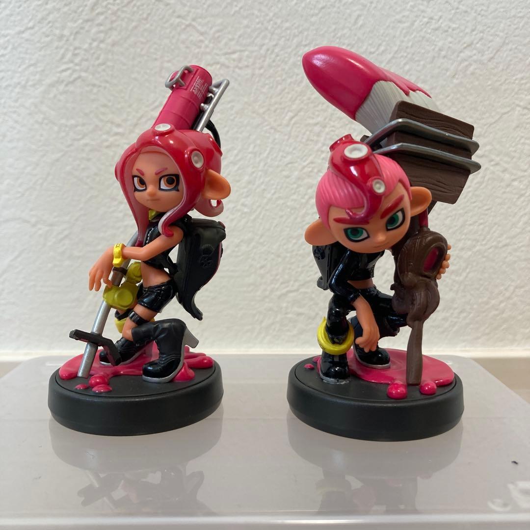 スプラトゥーン amiibo 動作確認済 シオカラーズ タコ等 マリオ30th