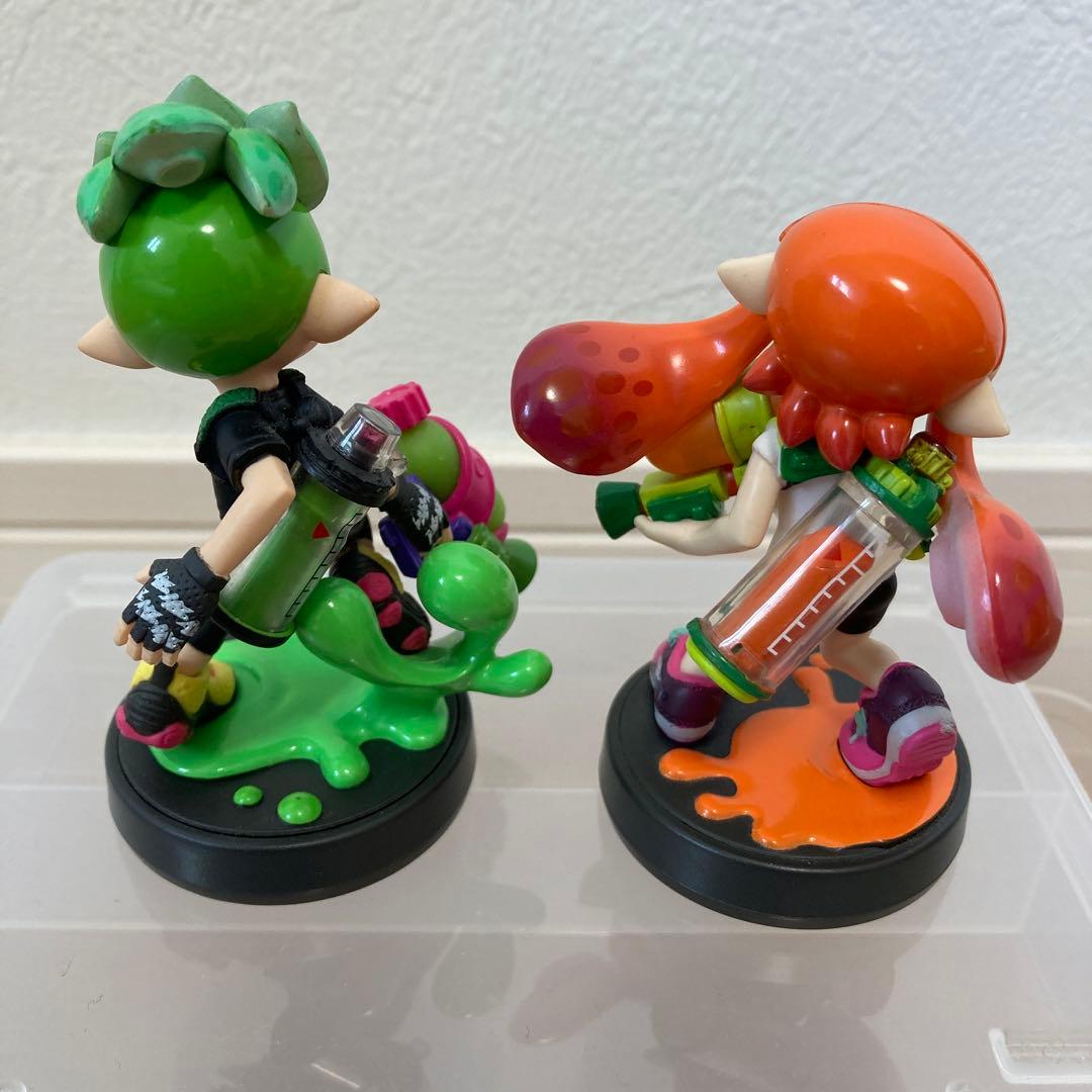 スプラトゥーン amiibo 動作確認済 シオカラーズ タコ等 マリオ30th