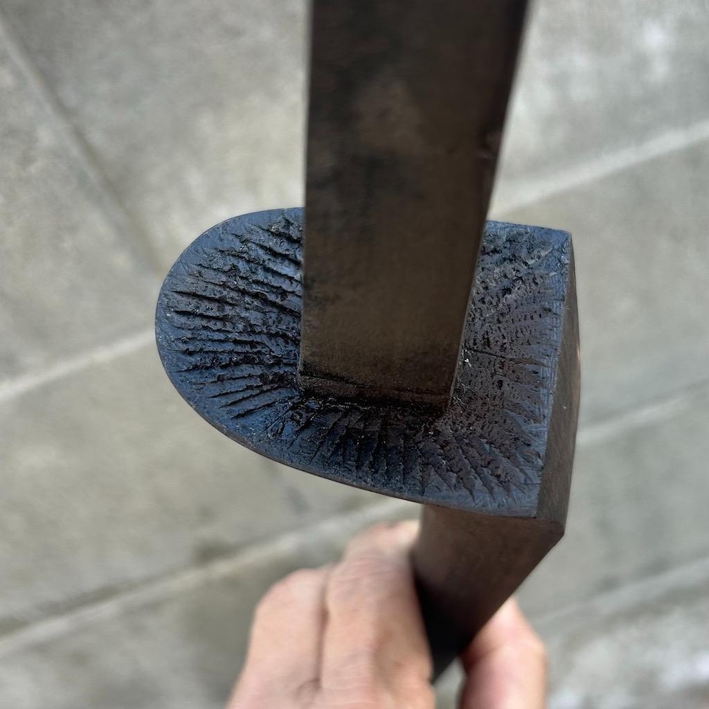 三線　棹　黒木　カミゲン　真壁型　沖縄　未塗装　伝統工芸士製作