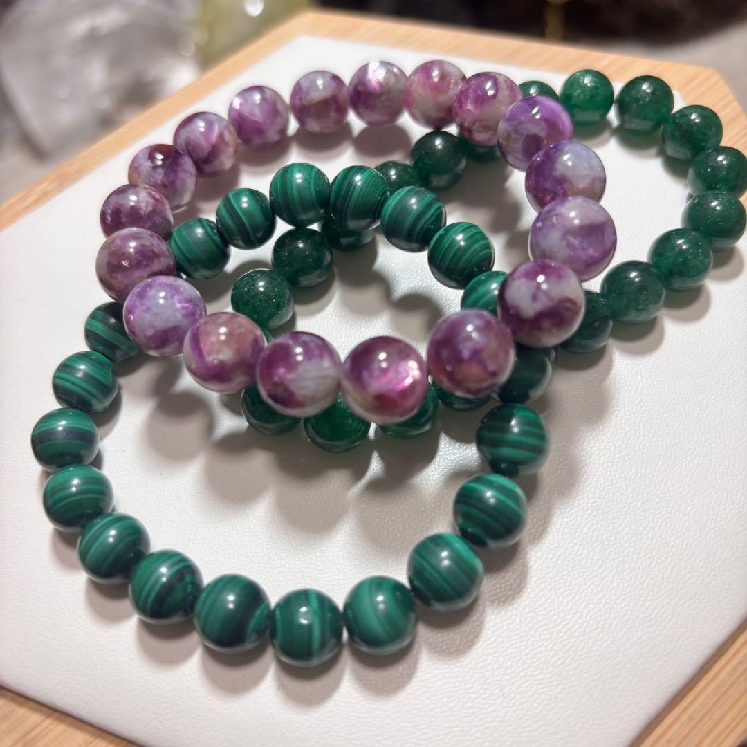 y*o様 【まとめ売り】 天然石ブレスレット 17本 ルチル ラピス等