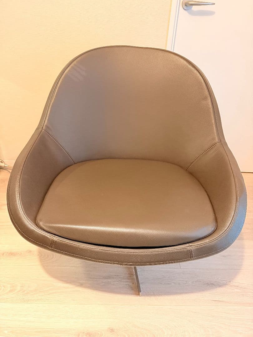 37万BoConceptアームチェア レザーブラウン　Veneto