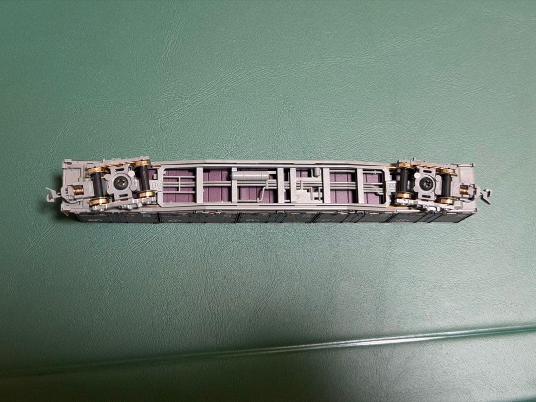 KATO コキ106,107 12両 1両のみ尾灯点灯 コンテナ付