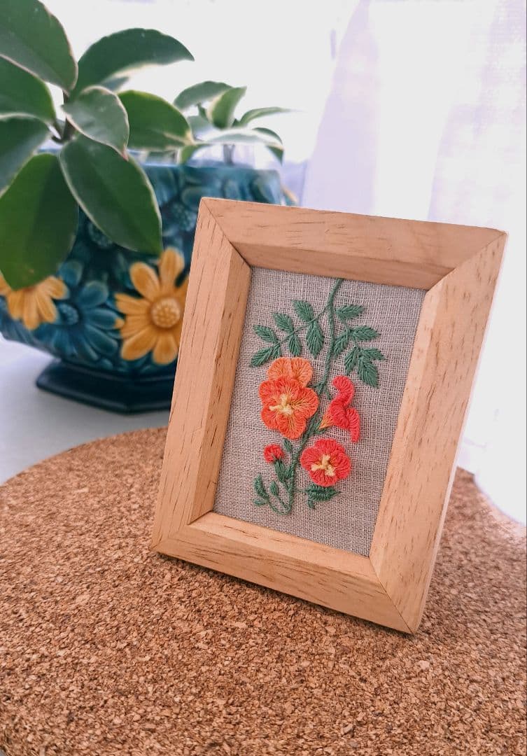 【専用】ハンドメイド　刺繍フレーム