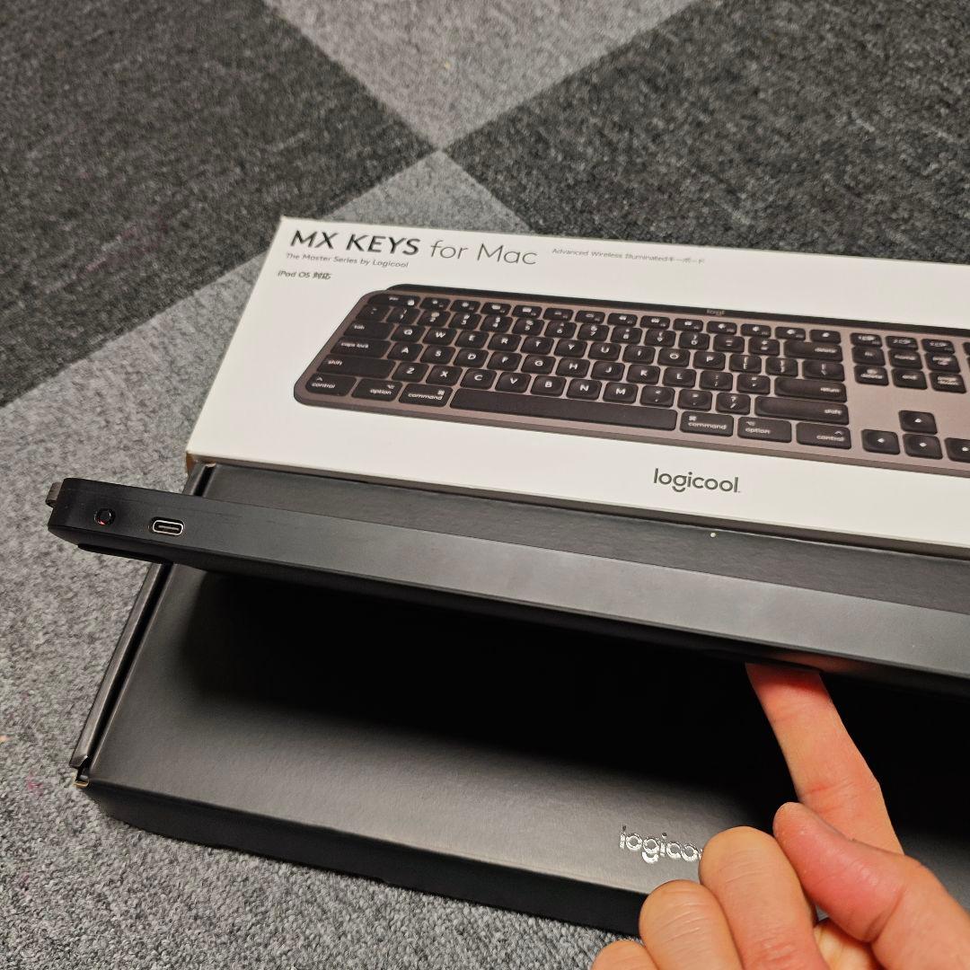 Logicool MX KeyS for mac US 配列　かなり美品
