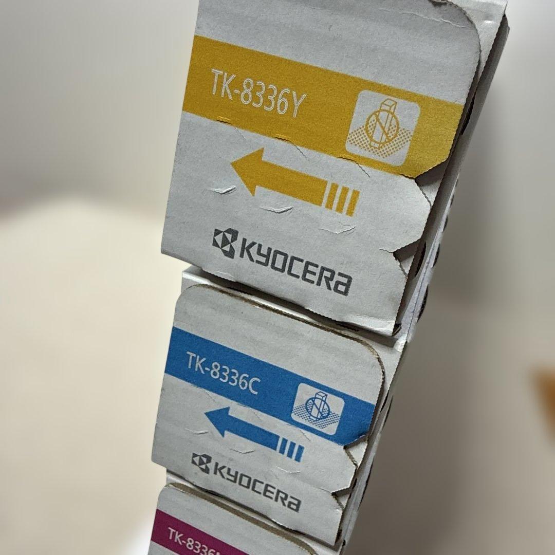 京セラ 純正トナーTK-8336 4色　4本セット