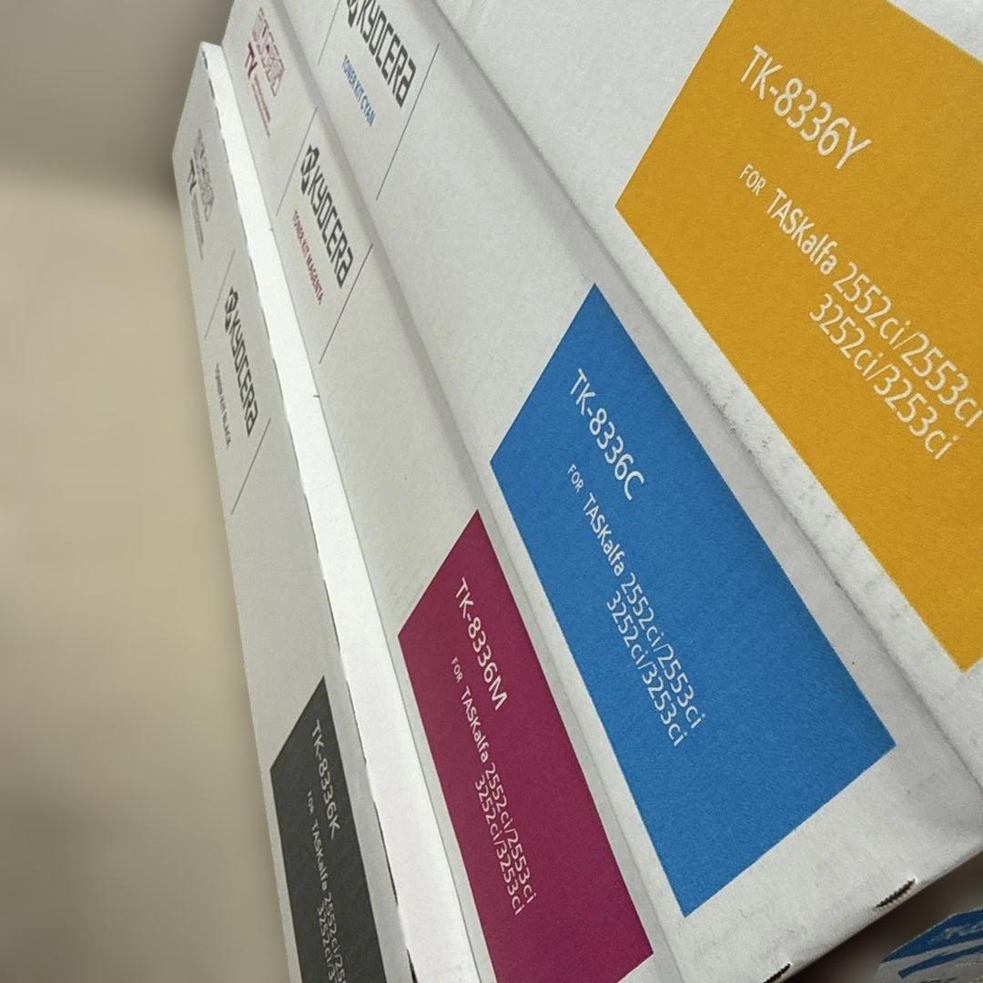 京セラ 純正トナーTK-8336 4色　4本セット