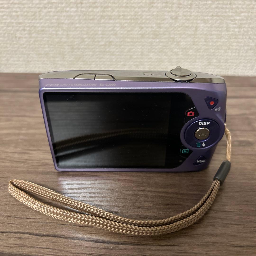 CASIO EXILIM EX-Z2000 コンパクトデジタルカメラ ブルー