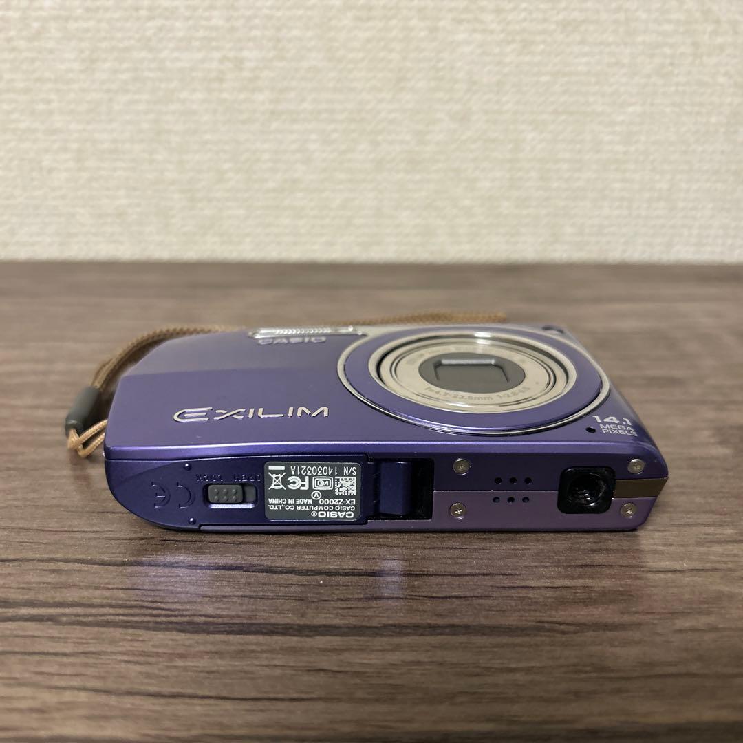 CASIO EXILIM EX-Z2000 コンパクトデジタルカメラ ブルー