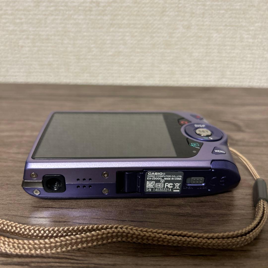 CASIO EXILIM EX-Z2000 コンパクトデジタルカメラ ブルー