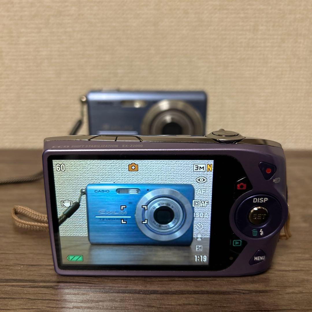 CASIO EXILIM EX-Z2000 コンパクトデジタルカメラ ブルー