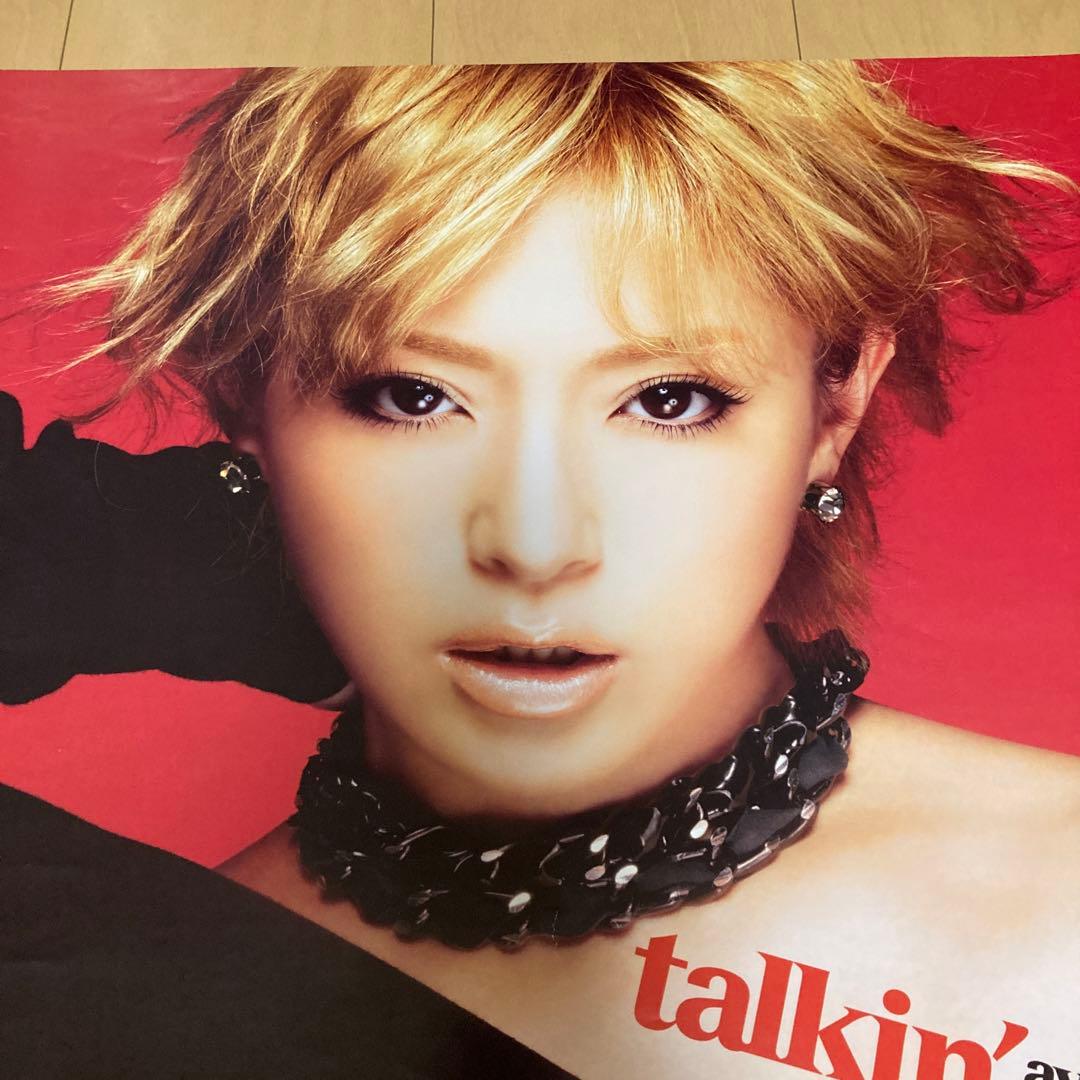 【即購入ok!!】浜崎あゆみ『talkin’2 myself』非売品告知ポスター