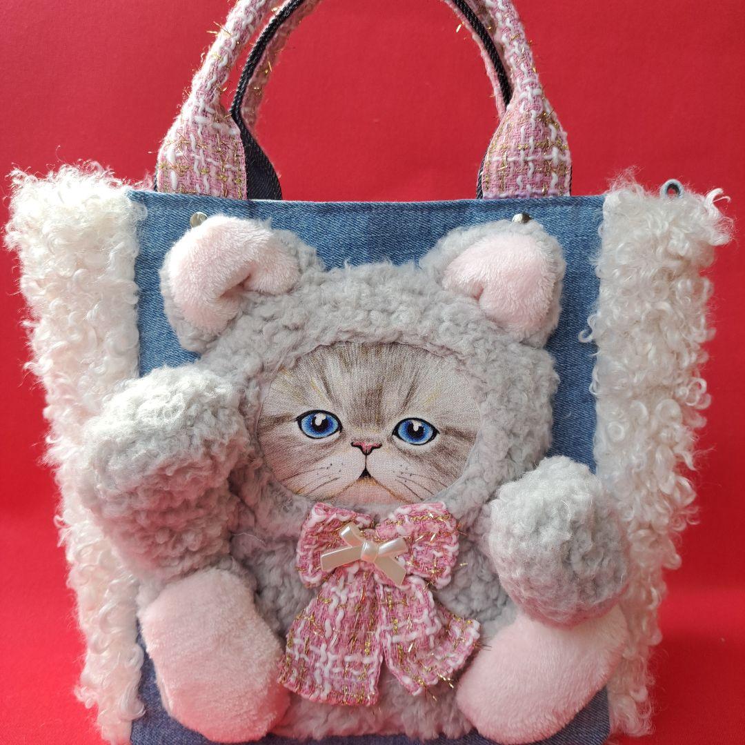 ね*】様 コヤンイサムチョン　ルミ　デニムリメイクトートバッグ