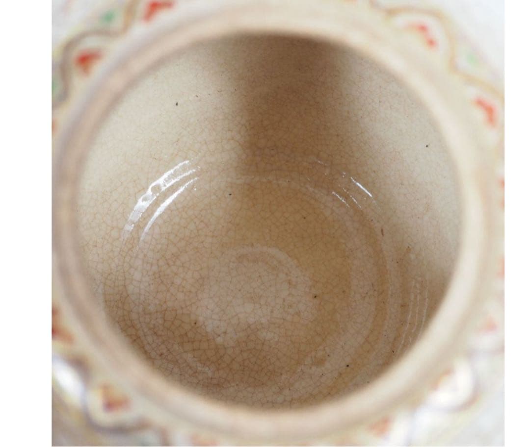 送料無料　時代物 薩摩磯製　急須　煎茶道具
