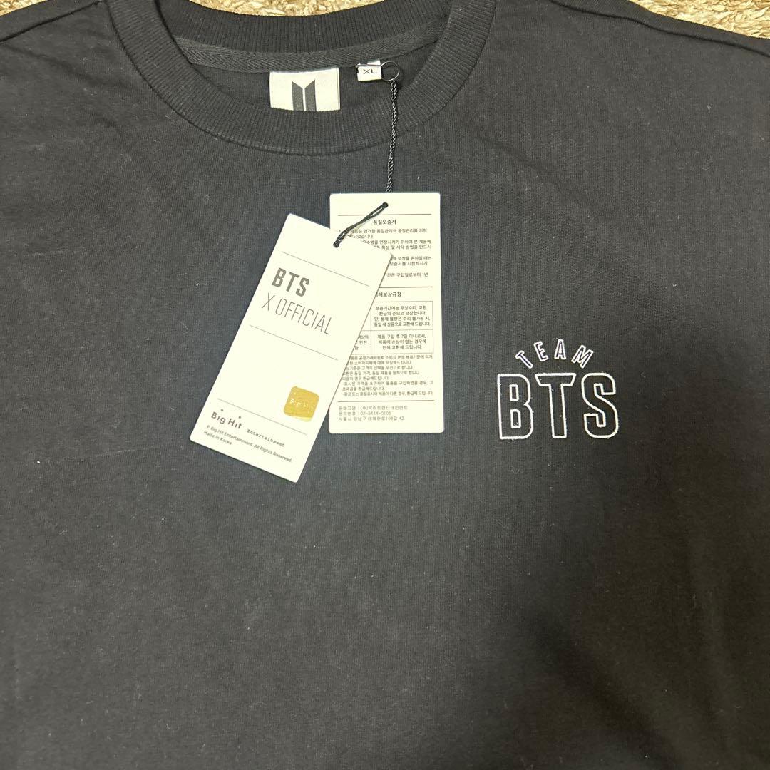 BTS ジンteam bts tシャツ XLサイズ
