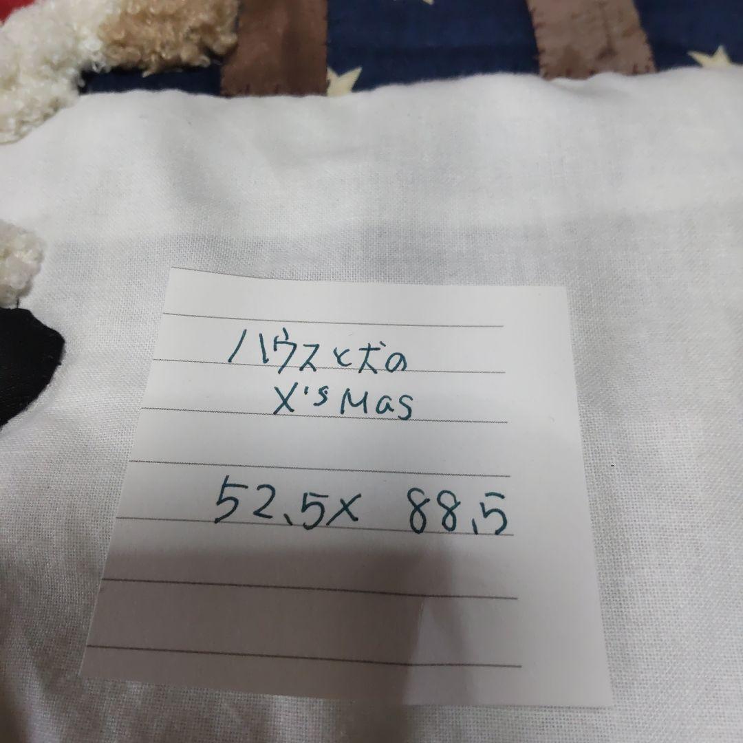 ハウスとフワフワ犬さんのX'mas