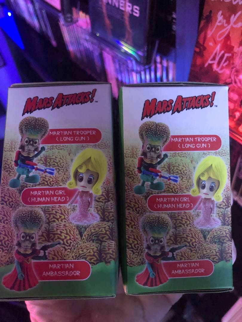 マーズアタック　ホットトイズ　フィギュアセット