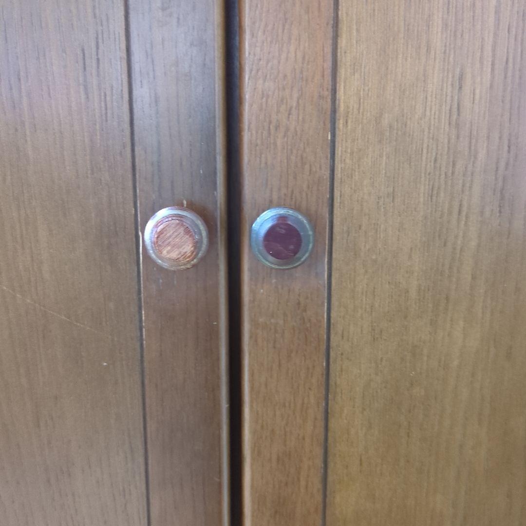 送料無料　カリモク　レンジ台　キッチン台　米びつ付き