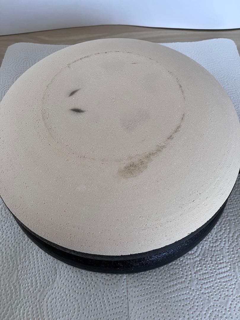 日本製 四日市萬古焼　手作り土鍋 9号　　4〜5人用　直火専用　目止め済み