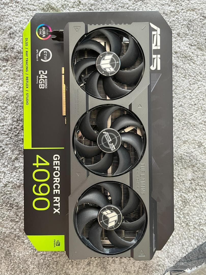 グラフィックボード・グラボ・ビデオカード ASUS TUF Gaming GeForce RTX 4090