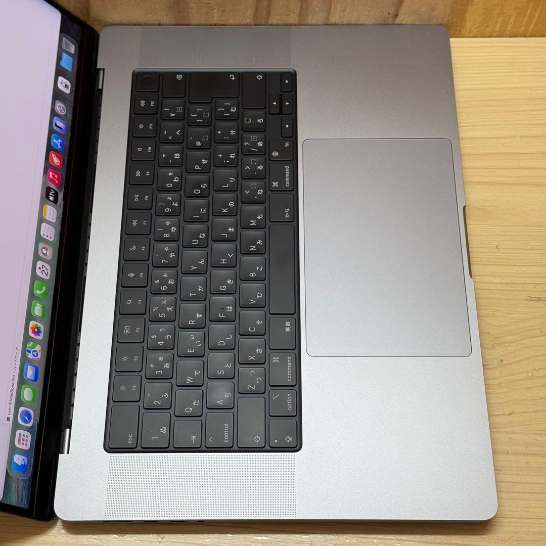 MacBook Pro16インチM1 Proメモリ16GB 512GB放電40回