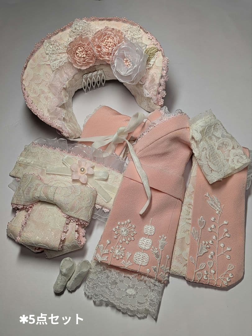 春色ロリータ着物5点セット