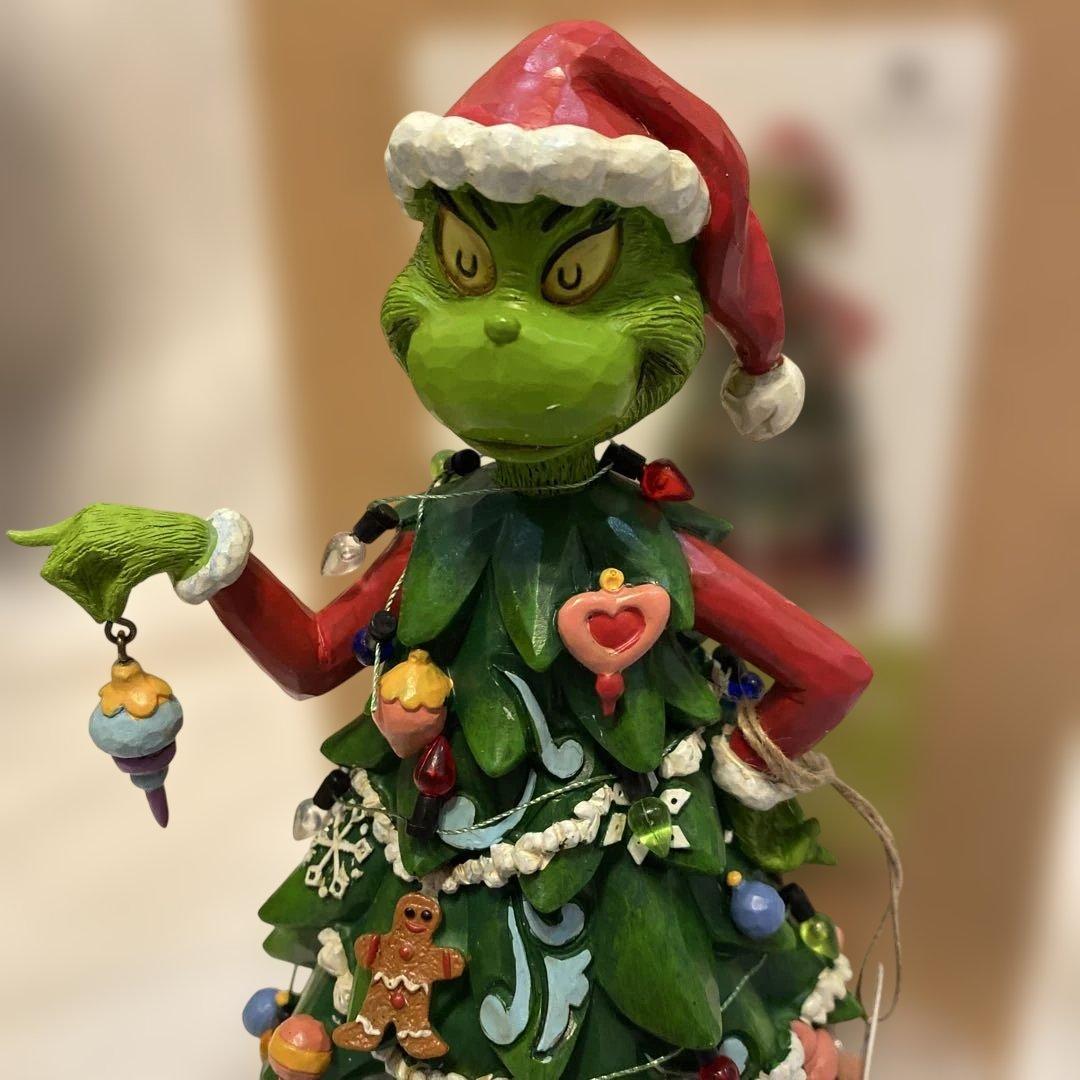 ぽ*☆様 新品　グリンチ クリスマスツリー ジムショア　Jim Shore 約2