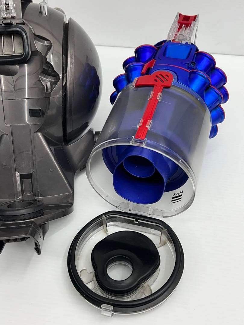 青　動作保証品　中古　美品　ダイソン　CY24 掃除機　本体　ダストケース付き