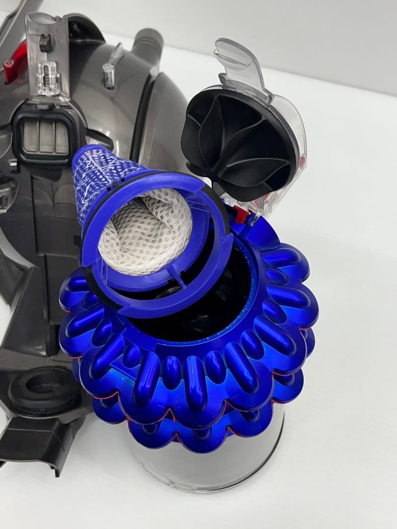 青　動作保証品　中古　美品　ダイソン　CY24 掃除機　本体　ダストケース付き