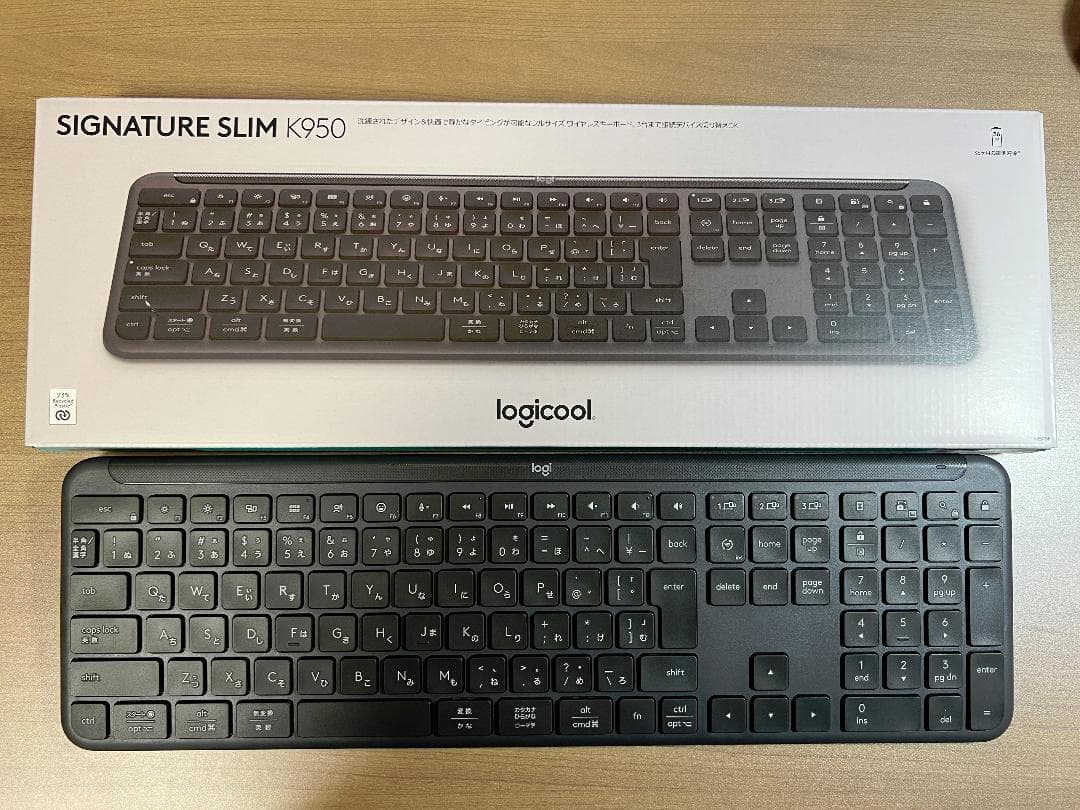 Ligicool SIGNATURESLIM ワイヤレスキーボード K950GR