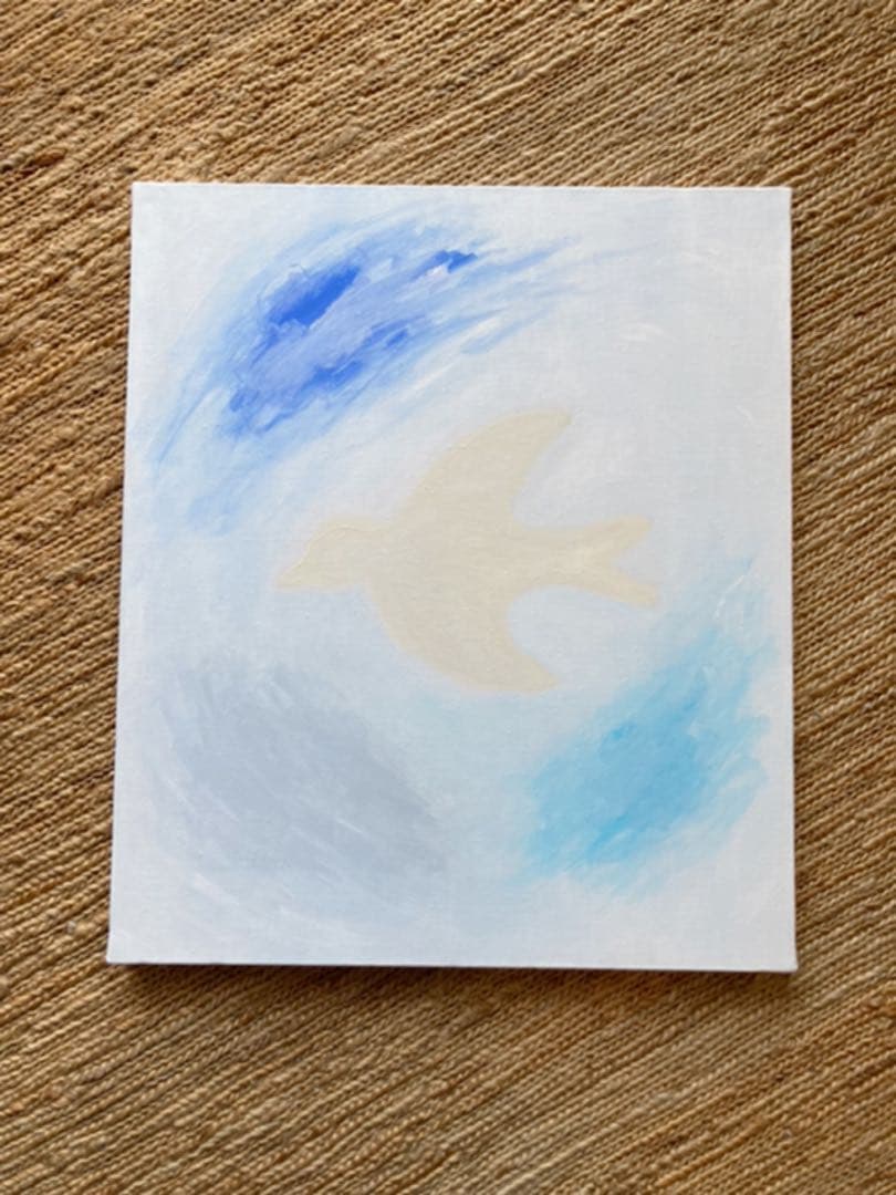 北欧/アート/インテリア/絵画/鳥　【風】
